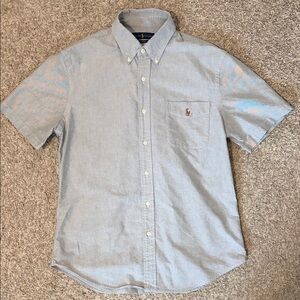 Polo Ralph Lauren Light Gray Casual Button Up Shirt